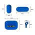 4Side Technologies Super Mario BLUE TWS Cuffie Wireless In-ear Bluetooth Blu