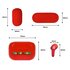 4Side Technologies Super Mario RED TWS Cuffie Wireless In-ear Bluetooth Rosso