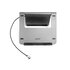 Acer HP.DSCAB.012 supporto per laptop Supporto per computer portatile Argento 39,6 cm (15.6