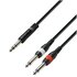 Adam-Hall YVPP 0300 Cavo TRS Dual 6.3mm 3mt