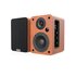 Aiwa ASP-A200BR Casse Bookshelf Attive 25Wx2 Bluetooth Marroni