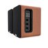 Aiwa ASP-A200BR Casse Bookshelf Attive 25Wx2 Bluetooth Marroni