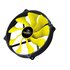 Akasa 14cm Viper R Fan Ventole Nero, Giallo
