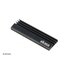 Akasa A-M2HS01-KT02 sistema di raffreddamento per computer Unità allo stato solido Dissipatore di calore/Radiatore Nero 1, 2