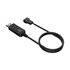 Akasa adattatore per inversione del genere dei cavi 3-pin or 4-pin a USB Type-A Nero