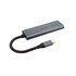 Akasa AK-CBCA25-18BK hub di interfaccia USB 3.2 Gen 1 (3.1 Gen 1) Type-C 5000 Mbit/s Grigio