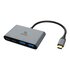 Akasa AK-CBCA31-18BK hub di interfaccia USB 3.2 Gen 1 (3.1 Gen 1) Type-C 10000 Mbit/s Alluminio