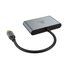 Akasa AK-CBCA31-18BK hub di interfaccia USB 3.2 Gen 1 (3.1 Gen 1) Type-C 10000 Mbit/s Alluminio