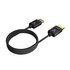 Akasa AK-CBDP26-20BK cavo DisplayPort 2 m Nero