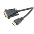 Akasa AK-CBHD06-20BK cavo e adattatore video 2 m DVI-D HDMI Nero