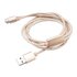 Akasa AK-CBUB42-12GL cavo USB 1,2 m USB 2.0 USB A USB C/Micro-USB B Oro