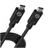 Akasa AK-CBUB67-10BK cavo USB 1 m USB C Nero