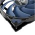 Akasa AK-CC4021HP01V1 sistema di raffreddamento per computer Processore Raffreddatore d'aria 12 cm Alluminio, Nero, Blu 1 pz