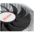 Akasa AK-CC6601EP01 sistema di raffreddamento per computer Processore Dissipatore di calore/Radiatore 7,5 cm Alluminio, Nero 1 pz