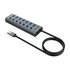 Akasa AK-HB-21BKCM hub di interfaccia USB 3.2 Gen 1 (3.1 Gen 1) Type-A 5000 Mbit/s Alluminio