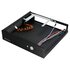 Akasa Cypher Basso profilo (Slimline - stilizzato) Nero 120 W