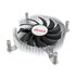 Akasa Intel LGA1700 Processore Raffreddatore ibrido 7,5 cm Alluminio, Nero 1 pz
