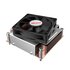 Akasa Intel LGA1700 Processore Raffreddatore ibrido 7 cm Nero, Rame, Grigio 1 pz