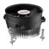 Akasa Intel LGA1700 Processore Raffreddatore ibrido 9,5 cm Alluminio, Nero 1 pz