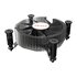 Akasa Intel LGA1700 Processore Raffreddatore ibrido Alluminio, Nero 1 pz