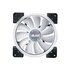 Akasa Vegas TLY Case per computer Ventilatore 14 cm Nero, Traslucido
