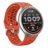Amazfit Active 2 Round Premium secondo cinturino rosso in silicone Vetro zaffiro con display AMOLED Pagamento contactless Durata della batteria fino a 10 giorni 5 sistemi satellitari & mappe offline