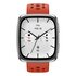 Amazfit Active 2 Square secondo cinturino rosso in silicone Vetro zaffiro con display AMOLED Pagamento contactless 5 sistemi satellitari & mappe offline Durata della batteria fino a 10 giorni