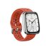 Amazfit Active 2 Square secondo cinturino rosso in silicone Vetro zaffiro con display AMOLED Pagamento contactless 5 sistemi satellitari & mappe offline Durata della batteria fino a 10 giorni