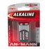 Ansmann 1 Alcalino 9V-Block red-line