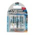 Ansmann 1x4 batteria 2700 mignon aa 2500 mah