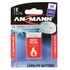 Ansmann Lithium 9V-Block speziell per rivelatore di fumo