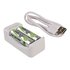 Ansmann Basic II carica batterie Batteria per uso domestico dC