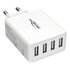 Ansmann HC430 Adattatore USB a muro Bianco