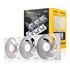 Antec C120R ARGB White_3PK Case per computer Ventilatore 12 cm Bianco 3 pz