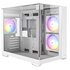 Antec CX600M Trio ARGB White Mini Tower Trasparente, Bianco