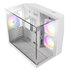 Antec CX600M Trio ARGB White Mini Tower Trasparente, Bianco