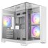 Antec CX600M Trio ARGB White Mini Tower Trasparente, Bianco