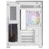 Antec CX600M Trio ARGB White Mini Tower Trasparente, Bianco