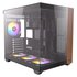 Antec CX800 WOOD ARGB_B Mid Tower ATX 4 ventole argb incluse inserto frontale in legno vetro laterale 270⁰ - supporto per mobo back connect