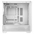 Antec Flux Bianco Mid Tower E-ATX 4 ventole pwm incluse, inserto frontale in legno pregiato