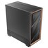 Antec FLUX SE Midi Tower Nero, Legno