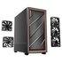 Antec FLUX SE Midi Tower Nero, Legno