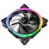 Antec Fusion T3 140 ARGB PWM Case per computer Ventilatore 14 cm Nero 1 pz