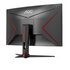 AOC G2 C27G2E/BK Monitor Gaming 27 Full HD 1920x1080 VA Panel Curved 1500R 165Hz 1ms