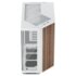 APNX V1 PC Midi-Tower ATX Vetro Temperato Legno / Bianco