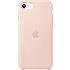 Apple Cassa in silicone per iPhone SE - Rosa gesso