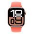 Apple Cinturino Sport mandarancio (42 mm) - S/M