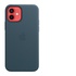 Apple Custodia MagSafe in Pelle per iPhone 12 - 12 Pro Blu Baltico