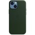 Apple Custodia MagSafe in pelle per iPhone 13 Mini Verde sequoia