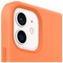 Apple Custodia MagSafe in silicone per iPhone 12 | 12 Pro Kumquat